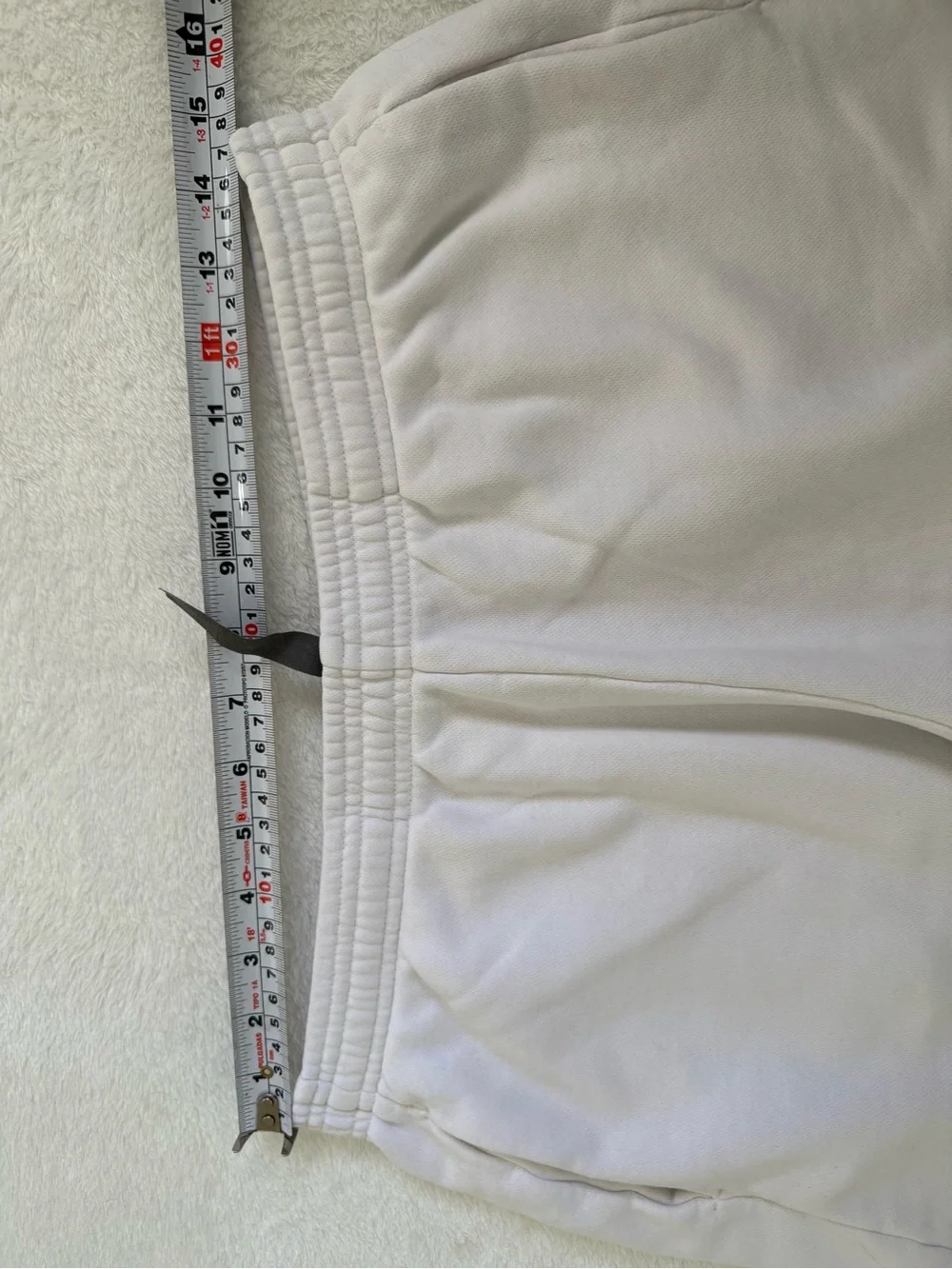 Vuori Women's White Athletic Shorts